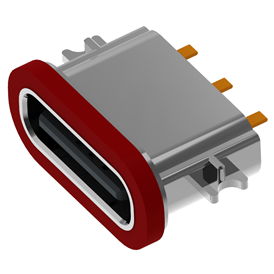 XB-TYPE C 3 P沈殿板1.2防水メスホルダL=6.7 mm(ストリップ鋼片)(亜鉛合金ハウジング)